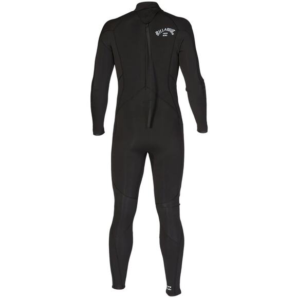 Billabong Men's Full Wetsuit 3/2mm Absolute GBS Back Zip Surf Suit - Picture 4 of 7